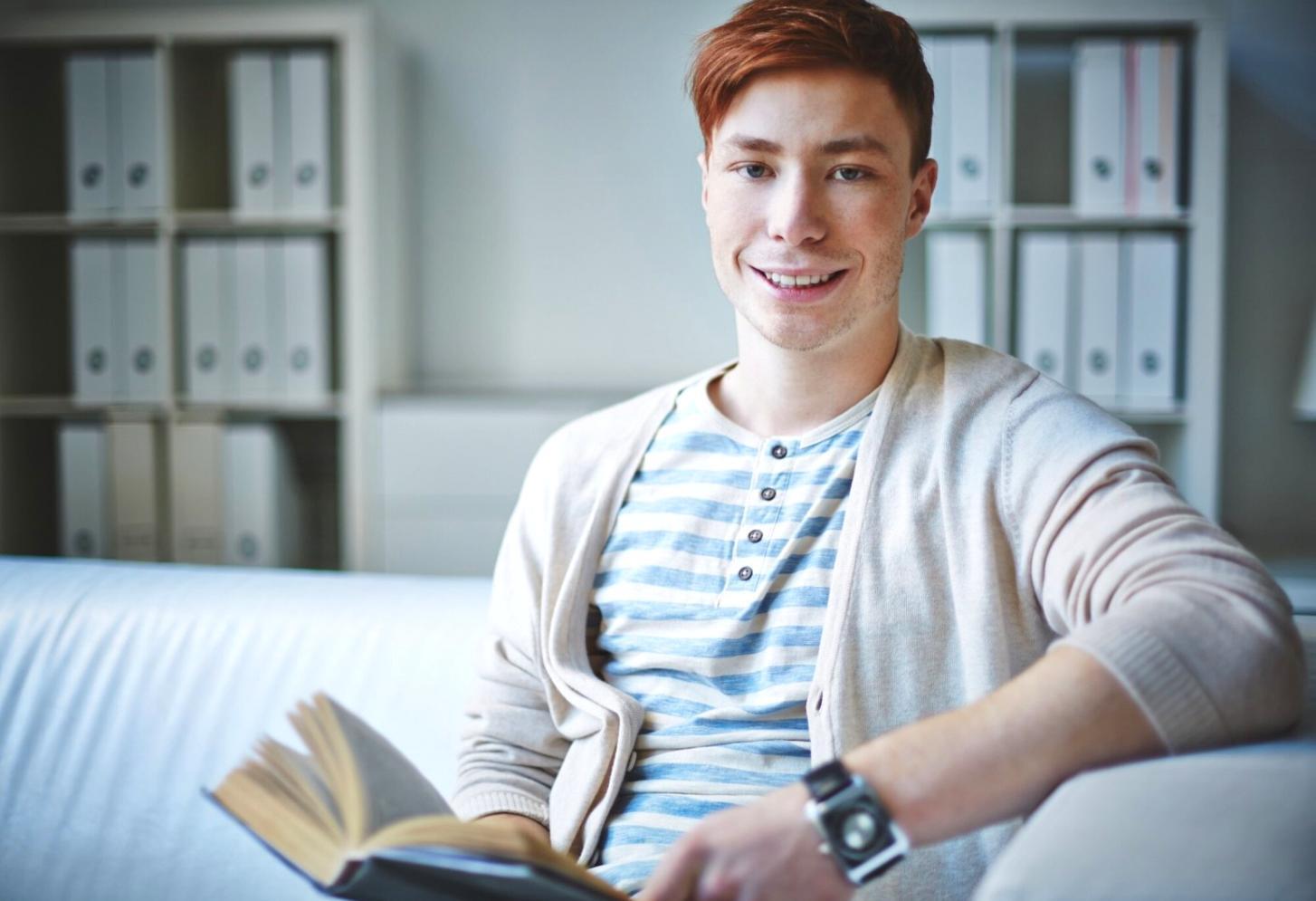 Workshop participant reviewing budget categories on tablet