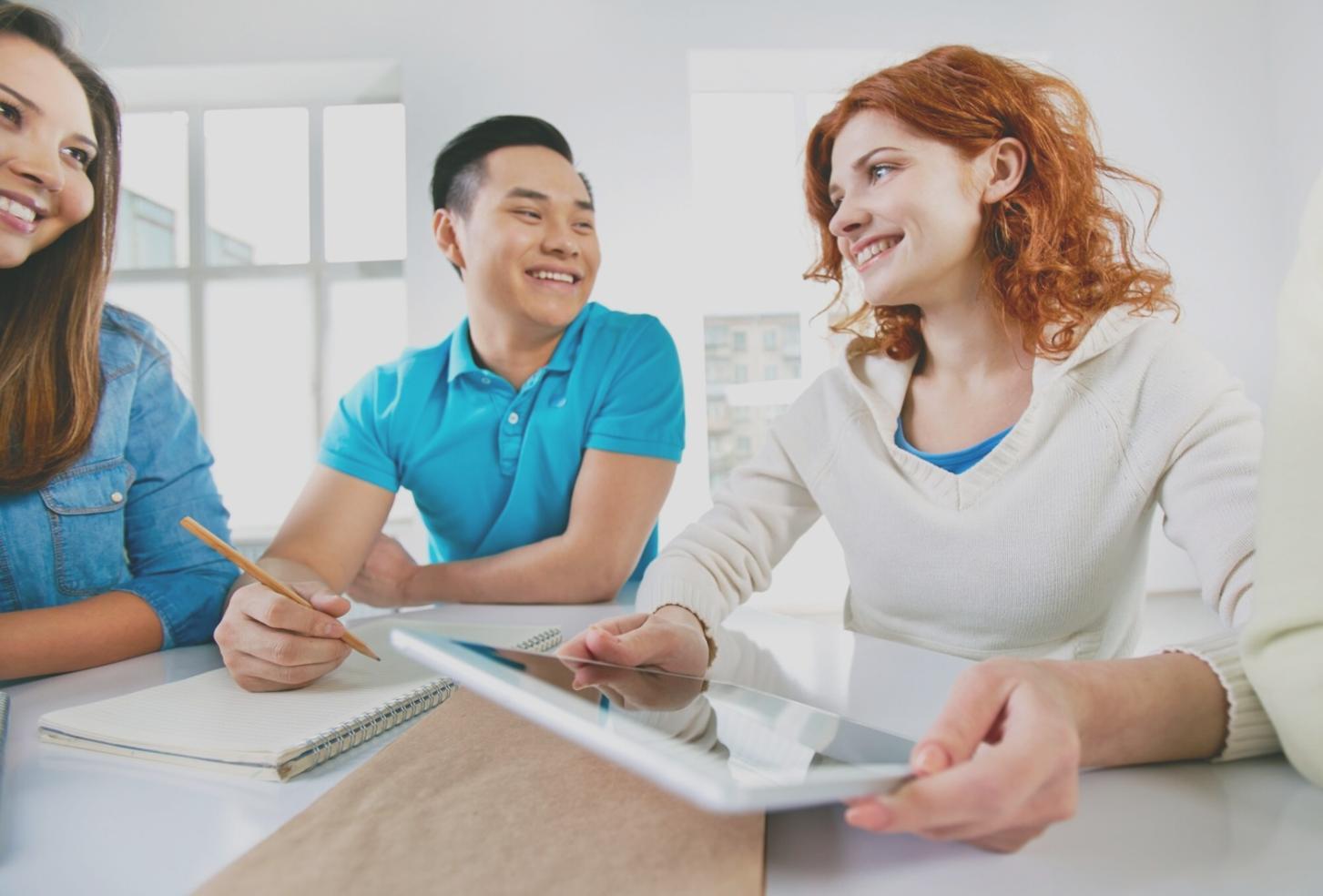 Financial planning workspace with budgeting materials